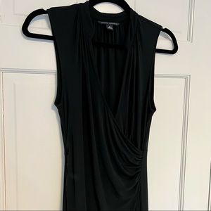 Banana Republic | Black Ruched Dress - EUC